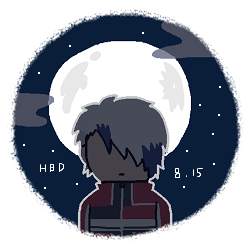 「#越知月光誕生祭2024 月さんおめでとう(≖‸ゝW」|ねまきʕ •ᴥ• ʔのイラスト
