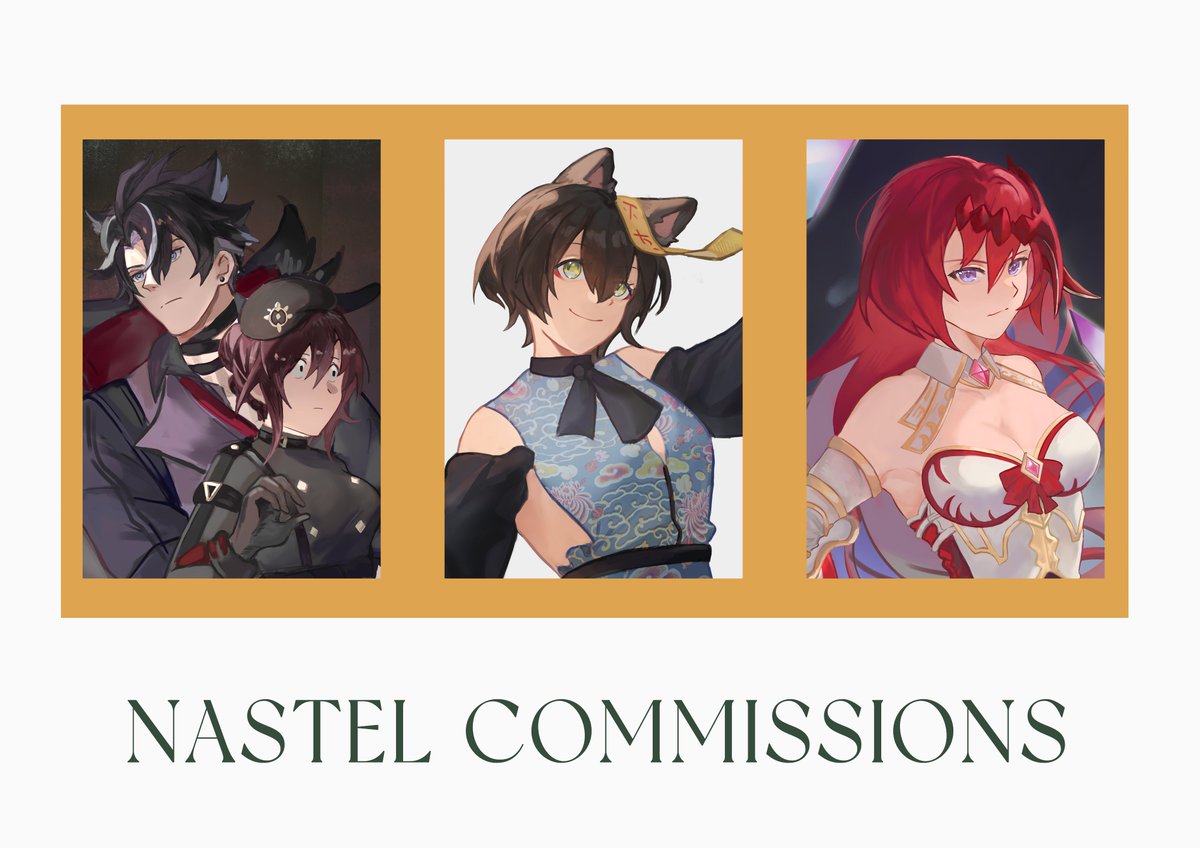 NasiTelur10's tweet photo. ⭐️Retweets are very appreciated⭐️
🌟Nastel Commission🌟

Hello I'm opening my commissions for international, please DM me if you interested ><

for more portofolio please check --> https://t.co/Cb41JHVGJO 

#commissionsopen #artistsontwitter #commissionart #CommissionedArt https://t.co/mPCtnaw6fv