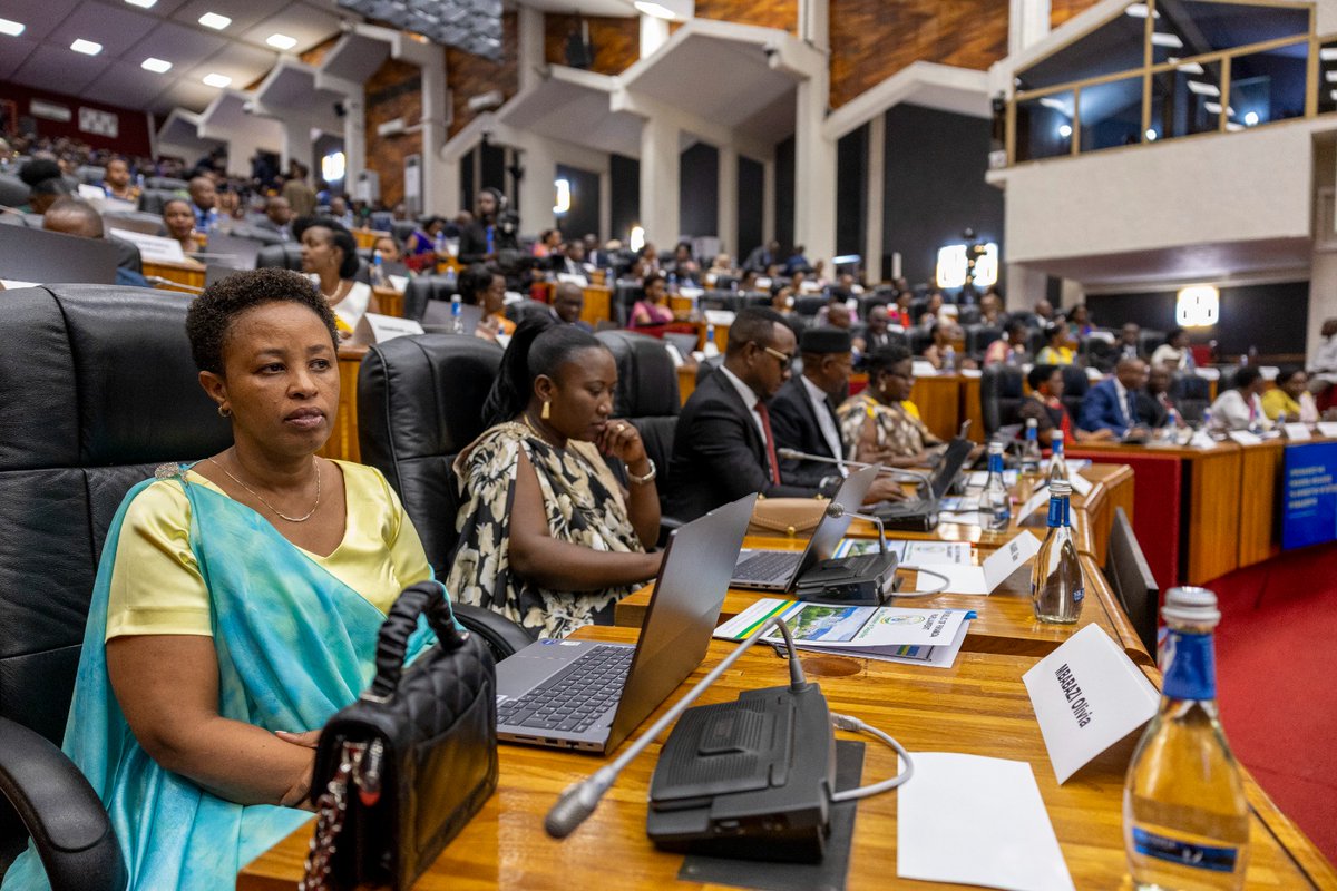 NewTimesRwanda's tweet photo. PHOTOS: President #Kagame is expected on Wednesday afternoon to officiate at the swearing-in ceremony of @RwandaParliamnt's 80 new Members of Parliament.

📸: @MugwizaO /TNT https://t.co/d46RhY0iIQ