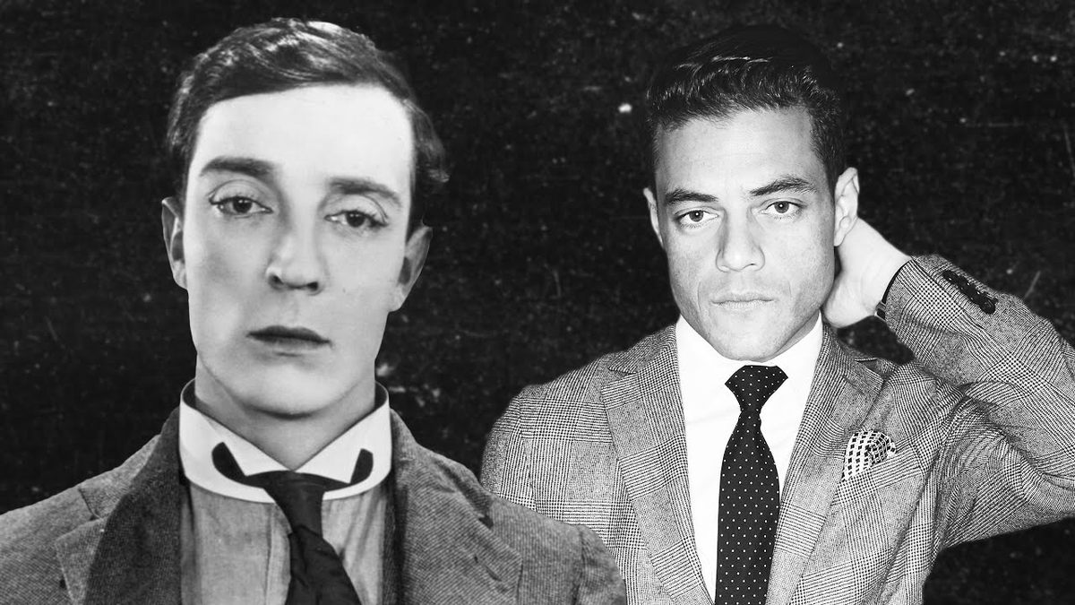 BusterKGifs's tweet photo. @FriendlessGhoul @AAOsAwesomeFans A Rami dream, do tell!
Was he holding or wearing a flat hat?
#RamiMalek
#BusterKeaton
#BioSeries https://t.co/CUAOXvmpNA