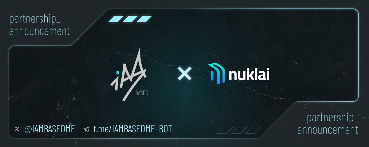 Let's talk DATA! We're excited to partner with <a href="/NuklaiData/">Nuklai</a> to bring gamification and data together with a simple Telegram app! 📊🎮

BUT WAIT, THERE’S MORE: You can now exclusively claim your invitation codes to our app, which will incentivize you and your friends. 💙💎

Play,