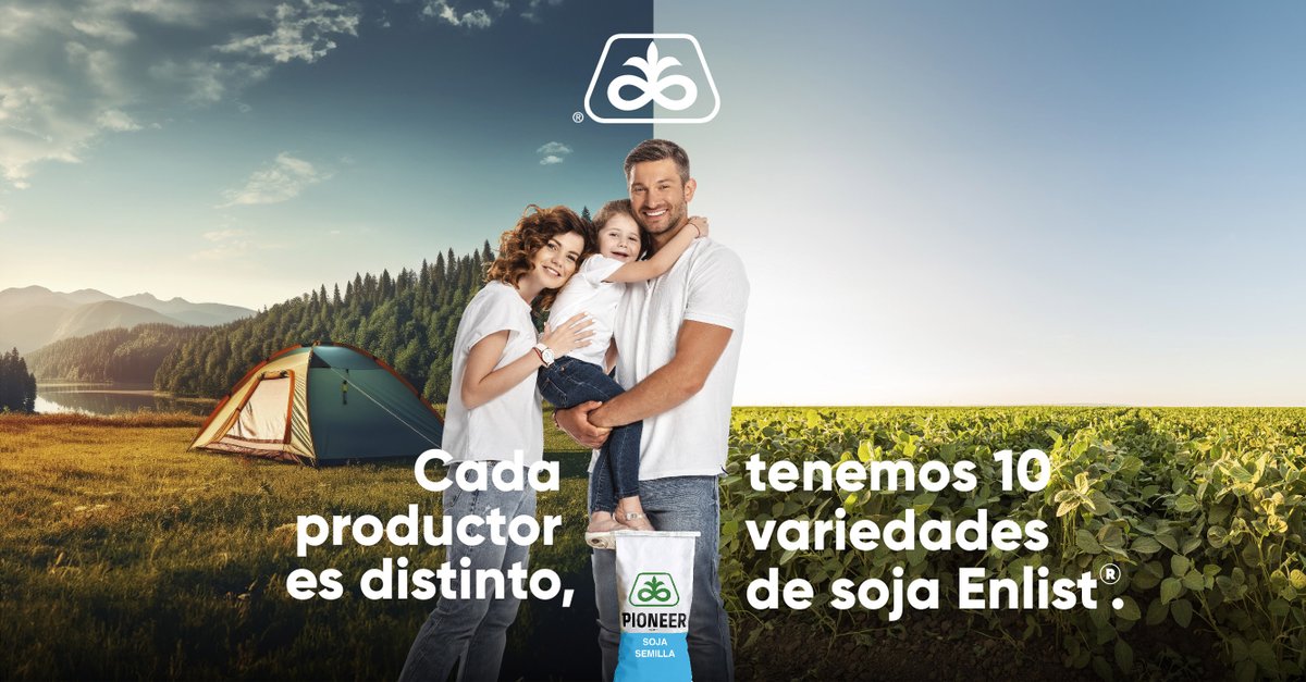 Sabemos que elegís tus variedades de #soja estratégicamente por eso te ofrecemos 10 variedades para que puedas llevar a cabo tus planes y cumplir tus expectativas 💪🌱

Nuestras variedades de #SojaEnlist vienen con tecnología #Conkesta y #E3. #ExperienciaPioneer