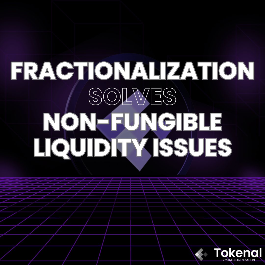 TokenalLabs's tweet photo. Fun fact: 82% of NFTs see only 1 trade over their lifetime, and 99% see less than 5 trades 🔒

Non-fungible assets have a liquidity problem - this includes both RWAs and NFTs.

Here's why fractionalization matters 🧵👇 https://t.co/3vnf0YvTVO