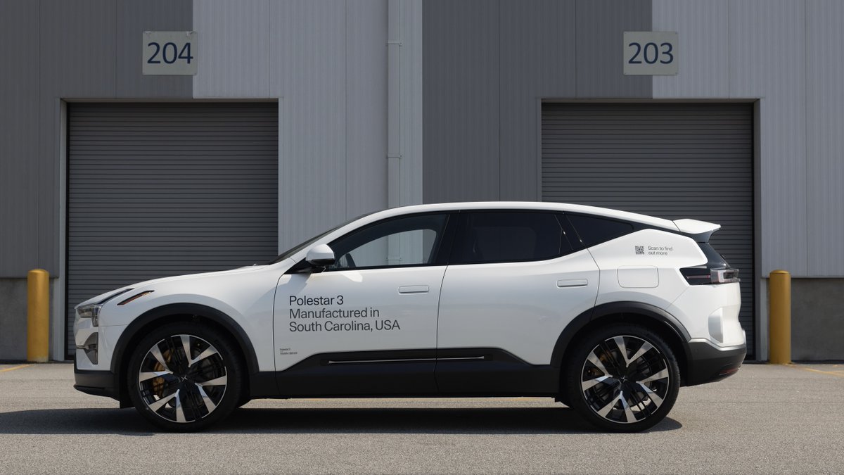 Polestar 3 – Manufactured in the USA

Our SUV for the electric age has begun rolling off the production line in South Carolina, USA.

Thomas Ingenlath, Polestar CEO: “Manufacturing Polestar 3 in the USA is a crucial step for us. Now we offer customers in America an electric SUV