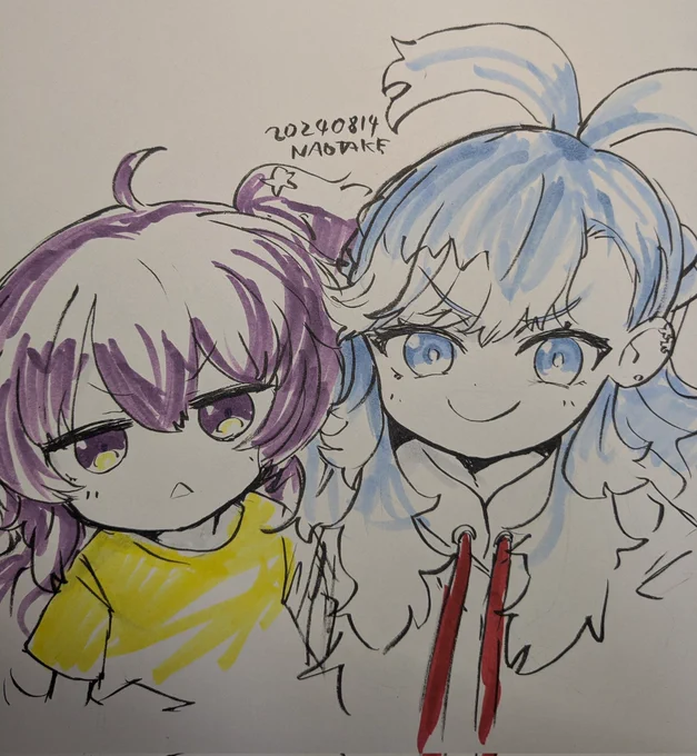夜のラクガキ こぼとロリムーナ 