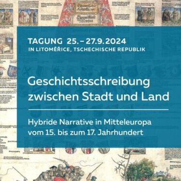Ende September veranstalten wir in Litoměřice (CZ) die Tagung "Geschichtsschreibung zwischen Stadt und Land", die sich um städtische Chronistik zwischen dem 15.-17. Jh. drehen wird. 

📑Programm: isgv.de/files/content/…

🖊️Anmeldung: isgv.de/aktuelles/vera…
