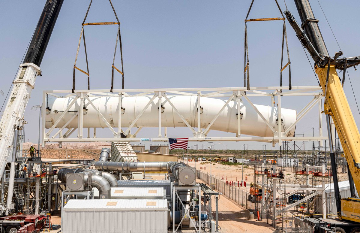 Update on the Safety Significant Confinement Ventilation System (SSCVS)

A critical lift was completed for the installation of the ductwork bridge.

Testing and commissioning are in progress as we prepare for the SSCVS to come online in 2026!

#WIPP #SSCVS #ConstructionMilestone