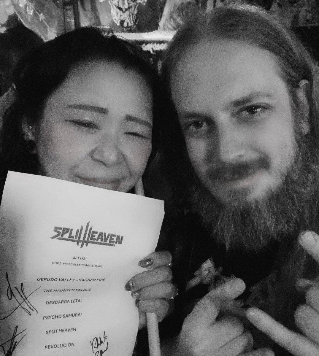 935Sin's tweet photo. 貸した耳栓はあげます。メキシコに持って帰って下さい。
また来て下さい！！！

#splitheaven https://t.co/cTjueu8OSw