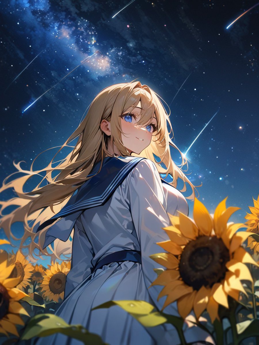 15時の魔法使い(<a href="/vF8O6U7Wfx42695/">15時の魔法使い</a>)
#AIサマーイラスト2024
テーマ：花
「最高の景色ですネ」