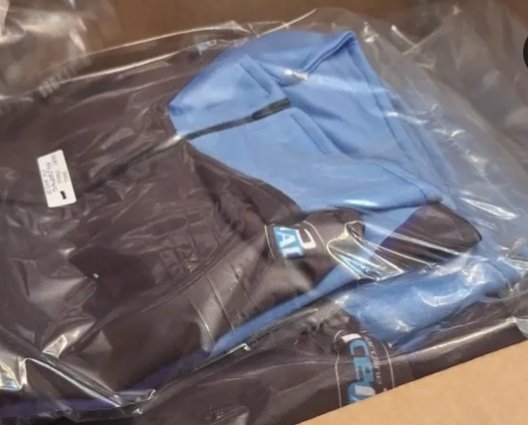 TeamBrittainU20's tweet photo. We received  a special package from another one of our amazing sponsors.  Thank you @PROCURLINGWear for the fantastic looking gear.  The process was easy and fast.  Please check out ProCurling for all your curling needs.  🥌❤ Here's a little peak. 🤣 https://t.co/t8PhysixQW