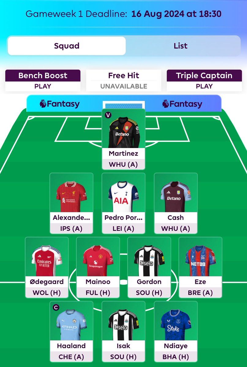 Official_ShezaB's tweet photo. @Chai_FPL Locked in 🔒😛 https://t.co/FHQ13f979s