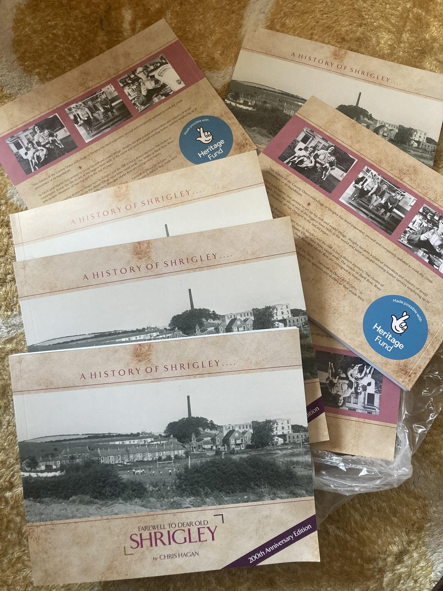 The mill village of Shrigley is 200. Thanks to the Chair of The Heritage Lottery Fund Northern Ireland Committee <a href="/mukeshji147/">Mukesh Sharma MBE DL</a> and the former MP for the village <a href="/MRitchieSD/">Margaret Ritchie</a> who visited to launch our Heritage projects with funding assistance from
<a href="/HeritageFundNI/">The National Lottery Heritage Fund NI</a> #Lotteryplayers