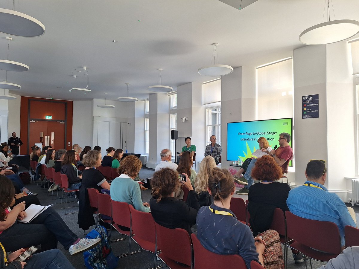 Having a brilliant day at #GlobalInkLit2024 <a href="/edbookfest/">Edinburgh International Book Festival</a> so far, hearing perspectives from Kenya, China, Brazil &amp; Australia about the vastly diverse landscape of literature, publishing &amp; festivals in diff countries

Deftly chaired by <a href="/yassmin_a/">Yassmin Abdel-Magied</a> &amp; coordinated by <a href="/kateemmaseiler/">Kate Seiler</a>