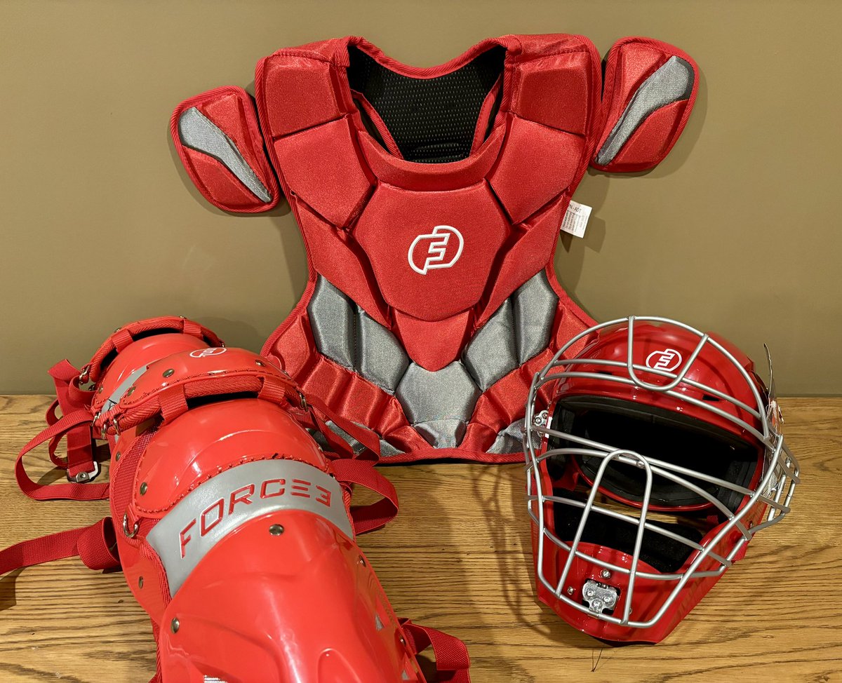 Zerkle Enterprises LLC (@zerklesports) on Twitter photo Reminder Wednesday - I’ll be at <a href="/hoagys_aa/">Hoagy's All Americans</a> grand opening Saturday. If you’re a catcher I’m going to be blowing out some F3 masks and a set of adult red/gray catchers equipment. Have small all black & gray w/silver cage hockey styles & large Navy/silver & Green/silver.
Save Big! Reminder Wednesday - I’ll be at <a href="/hoagys_aa/">Hoagy's All Americans</a> grand opening Saturday. If you’re a catcher I’m going to be blowing out some F3 masks and a set of adult red/gray catchers equipment. Have small all black & gray w/silver cage hockey styles & large Navy/silver & Green/silver.
Save Big!
