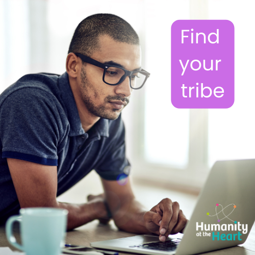 Join our online community, Humanity at the Heart, and find your tribe! 

Connect, share, and grow with other people dedicated to creating a better future.

#HumanityAtTheHeart #FindYourTribe #Community #SelfOrganisedTeams