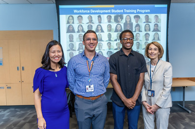 Hale Family Center For Pancreatic Cancer Research (@danafarber_hale) on Twitter photo DFCI's Workforce Development Internship Program and <a href="/DanaFarber_Hale/">Hale Family Center For Pancreatic Cancer Research</a> member, Tochukwu Njoku, was recognized by <a href="/DanaFarber/">Dana-Farber</a> leadership with the DFCI Health Careers Scholarship! Tochukwu is set to embark on his freshman year as a premed student at Yale in the fall. DFCI's Workforce Development Internship Program and <a href="/DanaFarber_Hale/">Hale Family Center For Pancreatic Cancer Research</a> member, Tochukwu Njoku, was recognized by <a href="/DanaFarber/">Dana-Farber</a> leadership with the DFCI Health Careers Scholarship! Tochukwu is set to embark on his freshman year as a premed student at Yale in the fall.
