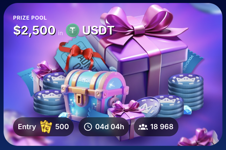 WatBird's tweet photo. Wanna enter draw with 2,500 $USDT prize pool in collab with @JetTonGames?🔥

"ʏᴇs ᴘʟᴇᴀsᴇ, ᴡᴀᴛʙɪʀᴅ!"

Tap your wing:
https://t.co/2Jn5mYM3Hm 😎