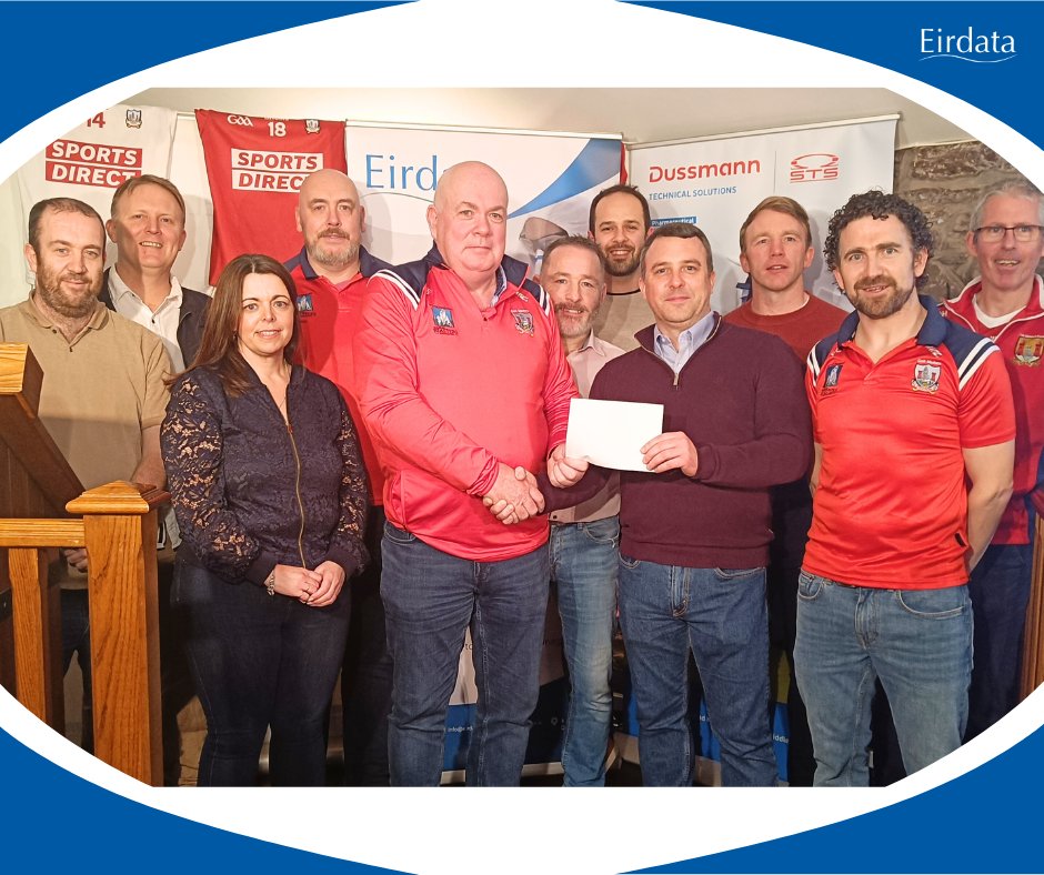 Eirdata is proud to support the Cork Masters in the All-Ireland Masters Championship! 
Here's a moment from the launch night back in April. 
They're now gearing up for the Division 2 semi-final vs. Mayo.  
Wishing them the best of luck in the semi-final from all at Eirdata!