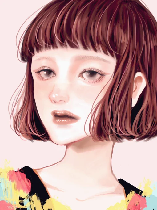 『脆』#お盆ですしゆっくり作品をみていきませんか #イラスト 