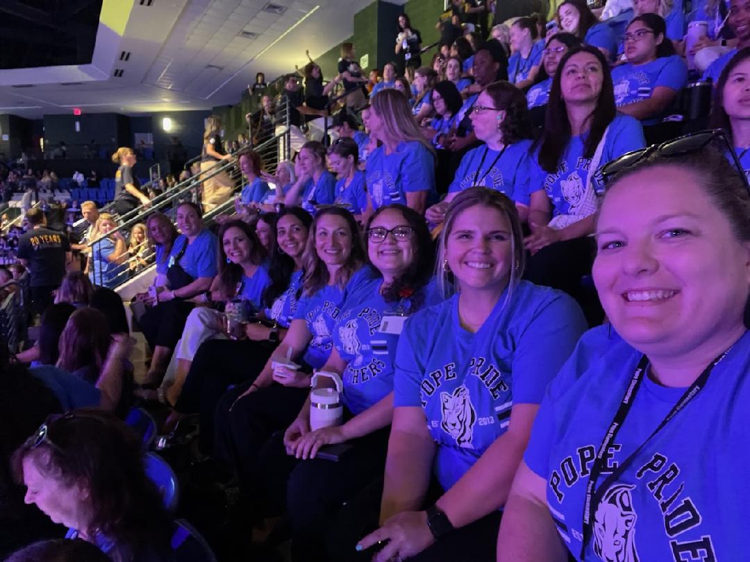 Alyssa Sanchez-Tracy (@alyssatracy) on Twitter photo Kicking off the year at convocation with the best 4th grade team! Loving the community here at Pope ๐พ #GoPanthers <a href="/CyFairISD/">Cypress-Fairbanks ISD</a> <a href="/MrsBenigno/">Kimberly Benigno</a> Kicking off the year at convocation with the best 4th grade team! Loving the community here at Pope ๐พ #GoPanthers <a href="/CyFairISD/">Cypress-Fairbanks ISD</a> <a href="/MrsBenigno/">Kimberly Benigno</a>