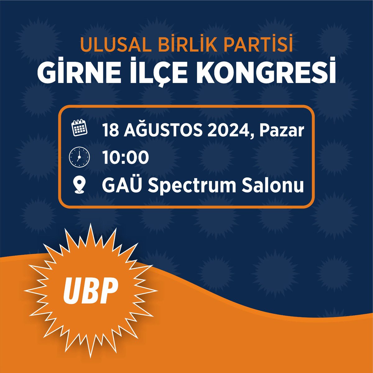 ÇOK DEĞERLİ UBP’NİN KIYMETLİ ÜYELERİ

HİÇBİR BASKI ALTINDA KALMADAN 

KENDİ HÜR İRADENİZLE OYLARINIZI KULLANIN 

HİÇBİRİNİZ YALNIZ DEĞİLSİNİZ

SAKIN UNUTMAYIN,GÜÇ SİZSİNİZ 📌📌📌