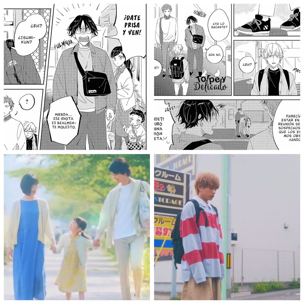 AkrgFullMoon's tweet photo. #SugarDogLifeEp2|#シュガードッグライフ #Izumi ha prometido cocinar para 👨🏻‍✈️#Amasawa, pero lo vió con una familia que necesitaba su ayuda, creyendo que era su familia se aleja, cuando se aclara regresan a casa a cocinar Miso🥘 darle el💍para la niña. #Izumi siente amor 👨🏻‍✈️#Amasawa https://t.co/LlHjesLgYa