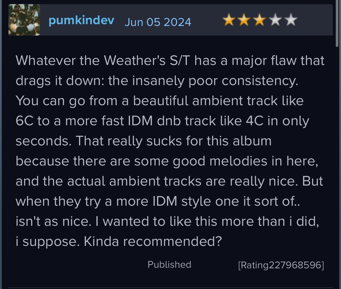 Loraine James // Whatever The Weather tweet media