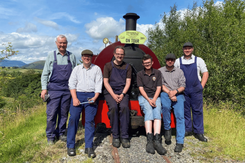 Our 1918 Bagnall Locomotive ‘Peter’ recently went on tour to the Threlkeld Quarry and Mining Museum Gala!

The locomotive’s journey was not only a testament to the dedication of its crew but also a celebration of the friendships and collaborations forged within the railway