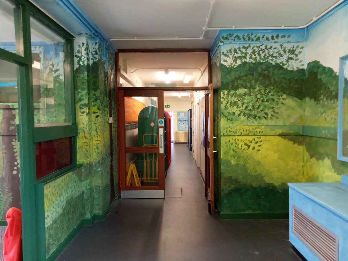 WOWEducationLtd's tweet image. Phase One complete @HallamFieldsJS , next phase will be the installation of 3D trees and sandstone walls for their new reading / library area #EducationMatters #school #library #books #Reading #teachers #MentalHealthMatters #ElonMusk