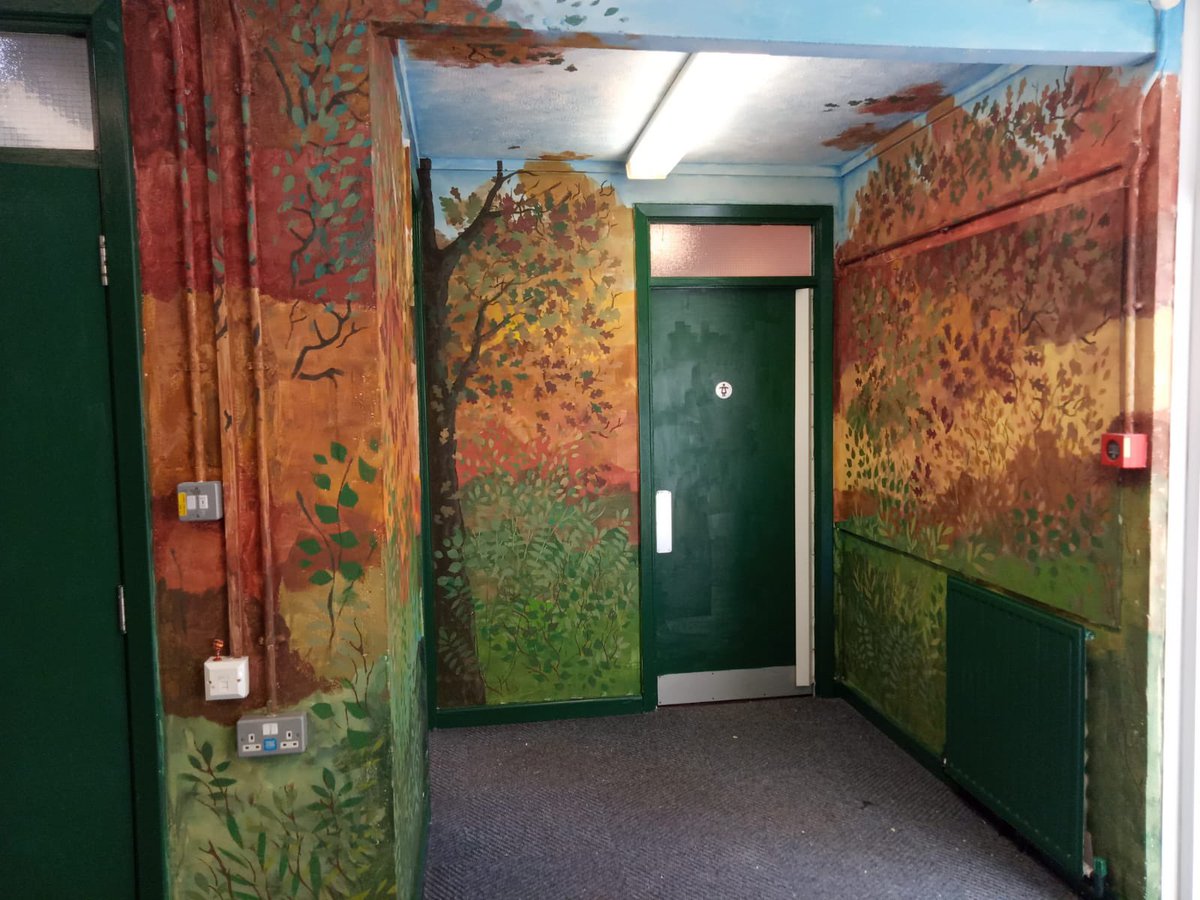 WOWEducationLtd's tweet image. Phase One complete @HallamFieldsJS , next phase will be the installation of 3D trees and sandstone walls for their new reading / library area #EducationMatters #school #library #books #Reading #teachers #MentalHealthMatters #ElonMusk