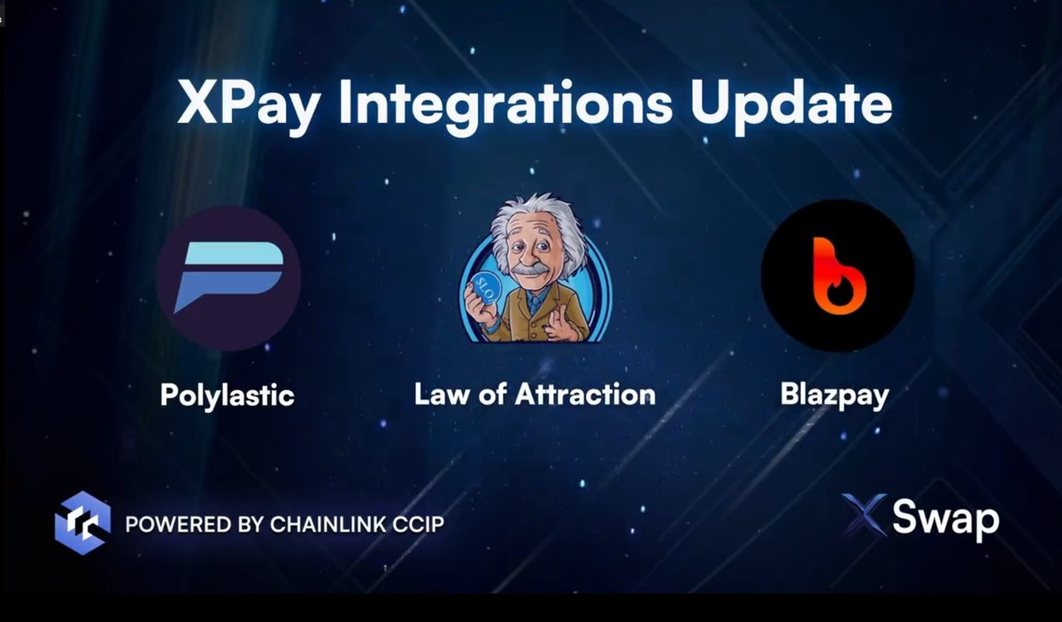 crypto bullet π (@silverbulletbtc) on Twitter photo $XSWAP π
Great news for <a href="/xswap_link/">XSwap π</a> π₯ 3 new XPay integrations π₯
More integrations β‘οΈ more volume β‘οΈ more buy backs β‘οΈ higher price π $XSWAP π
Great news for <a href="/xswap_link/">XSwap π</a> π₯ 3 new XPay integrations π₯
More integrations β‘οΈ more volume β‘οΈ more buy backs β‘οΈ higher price π