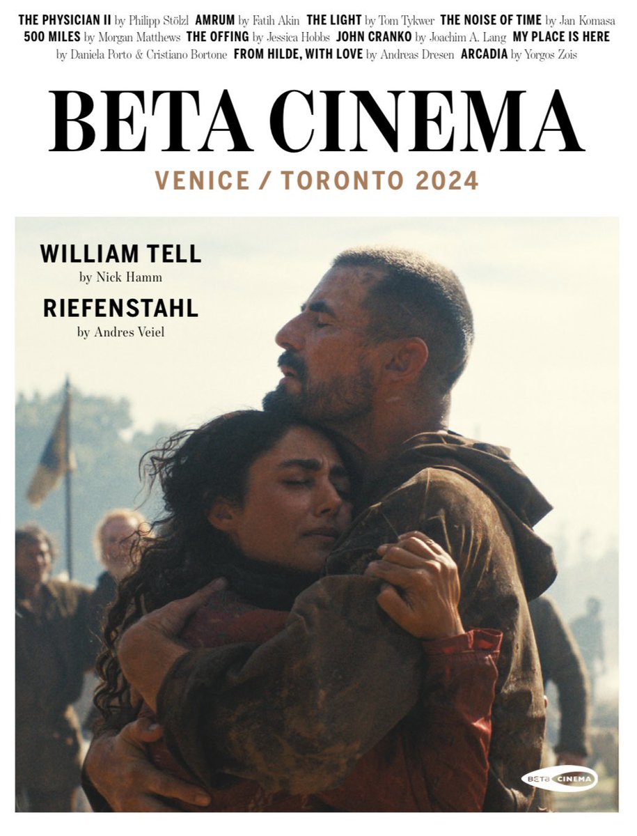 We‘re happy to share our Line-Up for the upcoming festivals -  Venice International Film Festival and Toronto International Film Festival!💫 

You can download the entire Brochure via this link: lnkd.in/dKGjrWvk

So much looking forward to meeting you there!