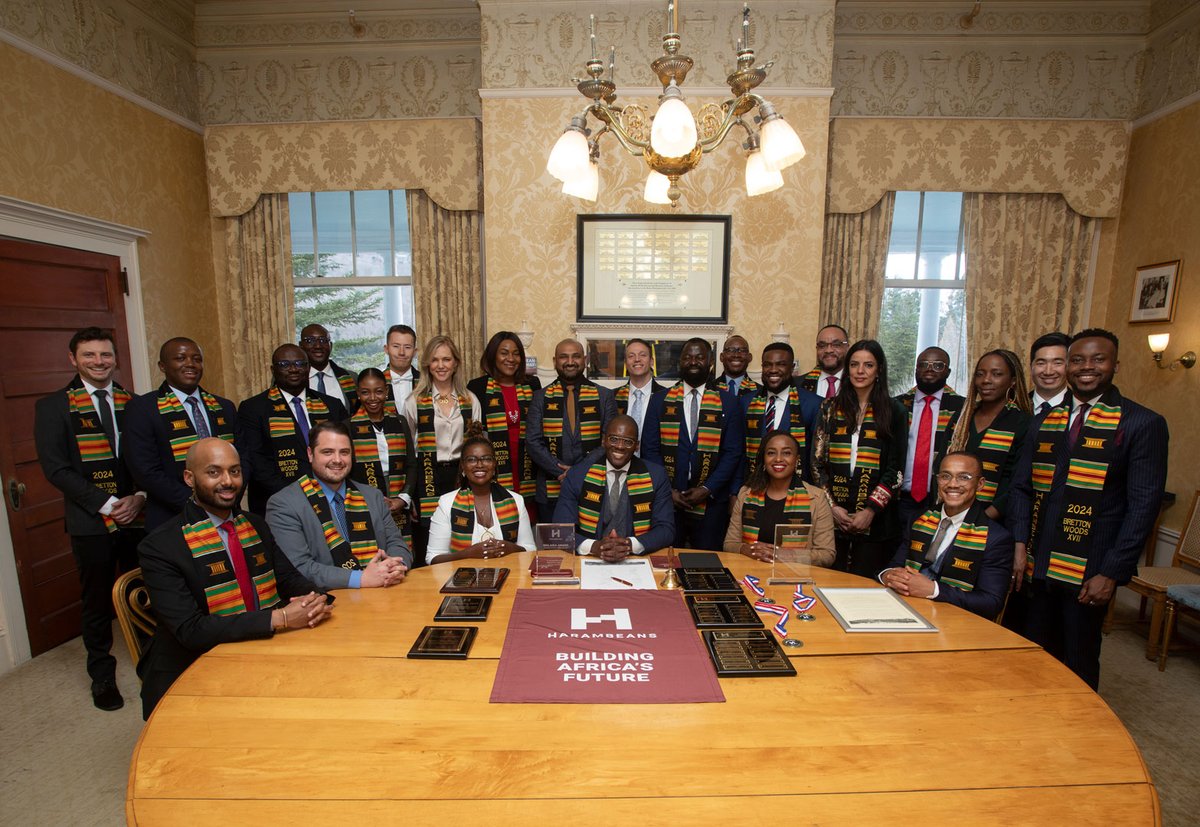 Each year a new class of Harambeans signs the Harambe Declaration in the historic Gold Room of the Mount Washington Hotel, pledging “to work together as one to pursue the social, political and economic development of our continent ”.   Apply here:  harambeans.com/apply/