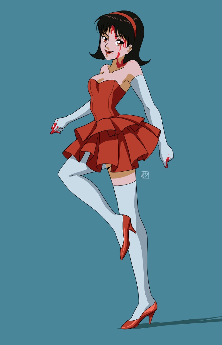 Random Pop-Up Mima Kirigoe (Perfect Blue) Artist: @conejologia