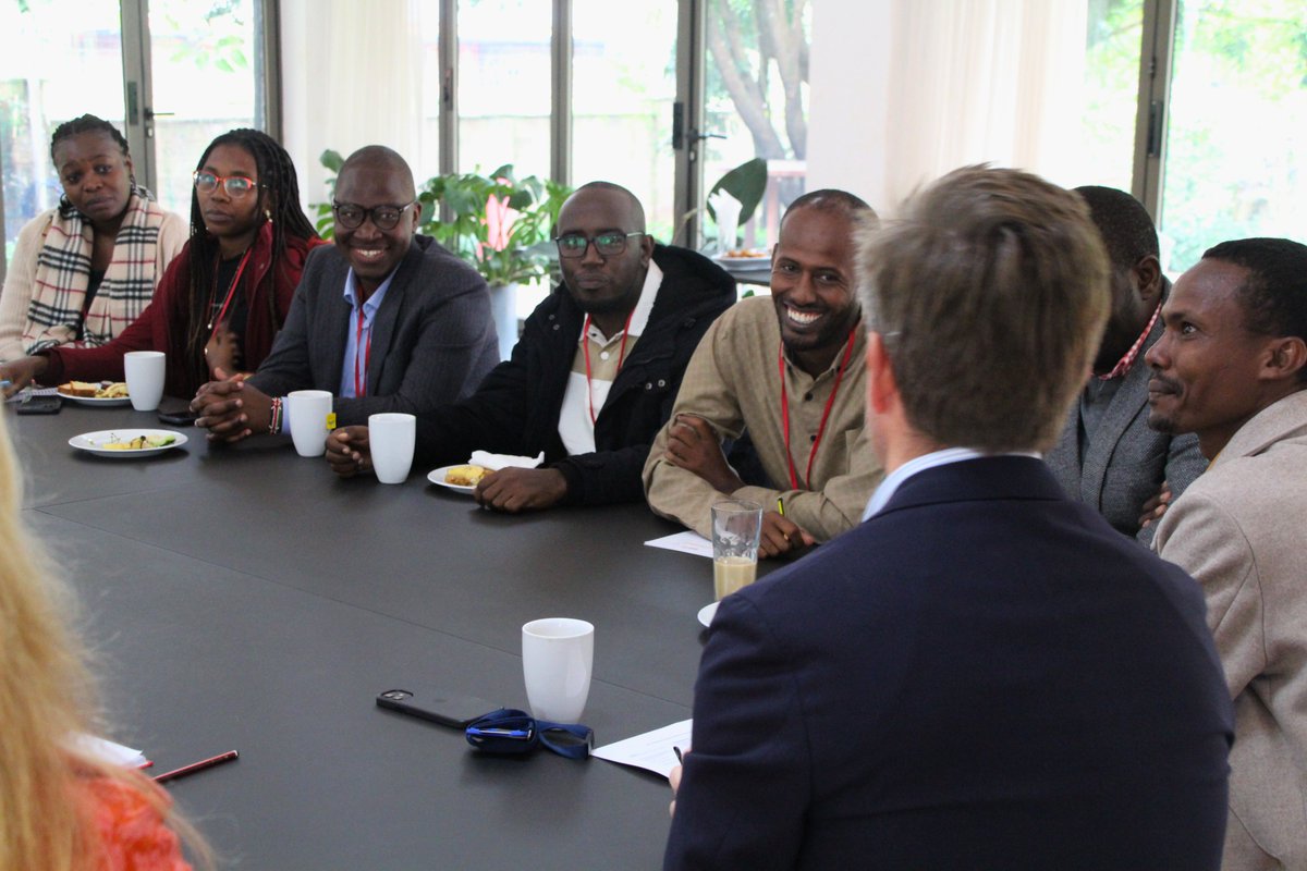 denmarkinkenya's tweet photo. 7 Kenyans Heading to Denmark for Master’s Degrees. Farewell to Abdulkadir, Abdulkarim, Anita, Dub, Ivy, Ronaldo, and Peris, who are off to Danish universities on August 21! Thanks to @DFC_Fellowship, they’ll further Kenya-Denmark ties. Safe travels! #DenmarkinKenya https://t.co/W9KrTcipPM