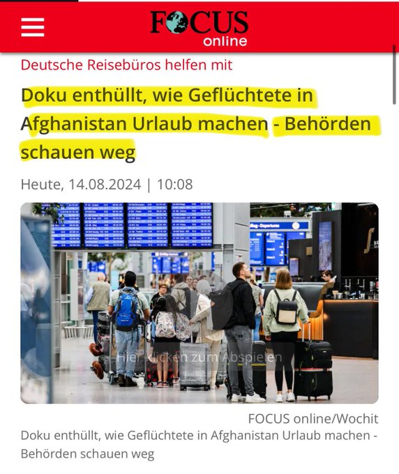 MixeDKD's tweet photo. Sie können in Afghanistan Urlaub machen, aber nicht dorthin abgeschoben werden ??? https://t.co/GPnqbD9sNT