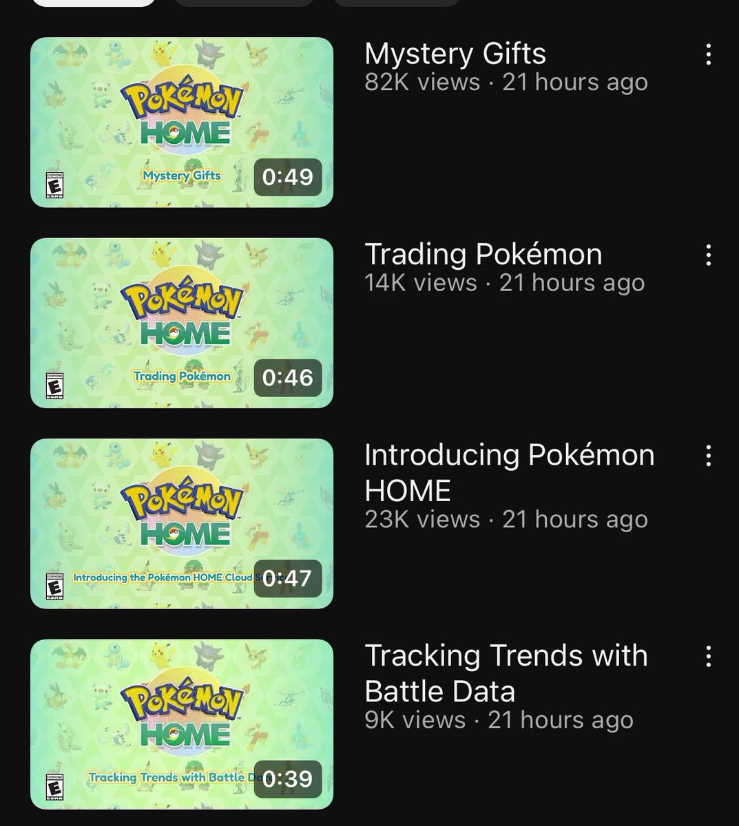 How nice of TPC to release instructional videos on how to use Pokémon Home…

4 years after it came out 🤣