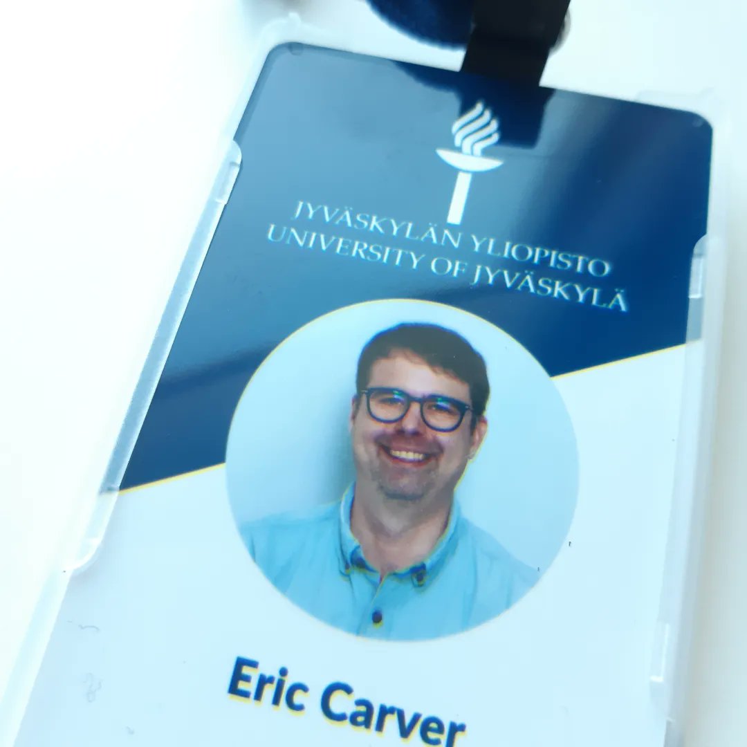ee_carver's tweet photo. Viiden kuukauden pesti @uniofjyvaskyla'n @jyu_okl'ssa on lähtenyt vauhdikkaasti käyntiin. Ohjauksen alan maisteriohjelman ja @JAMK_fi'n kanssa yhdessä toteutettavan #opo'koulutuksen sisällöt alkavat hahmottumaan. Ja oma rooli niissä. Hienoa oli tavata kollegoja livenä. #ohjaus https://t.co/v9Wn7wNoyT