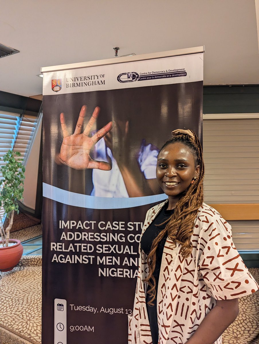 gach_mo's tweet photo. Stakeholders are lending their voices to addressing the perception that men are invulnerable to rape.
Let’s hear yours 👂
#EndCRSV
#MenAndBoysMatter
#NoToSexualViolence
#CDDEvents
#UniBirmingham https://t.co/KyqRGTio2r