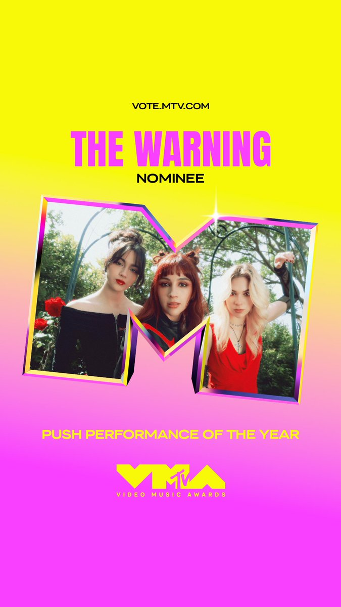 <a href="/TheWarningBand2/">The Warning</a> CONGRATULATIONS again!!! you’re nominated in the 2024 #VMAs! 🤘🔥 VOTE NOW: vote.mtv.com