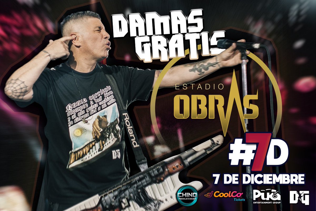 Pikachu_dj's tweet photo. No te duermas !! Salió la venta de tickets!! #DamasGratis 
Link : https://t.co/eO6hnCDFSP
@puagroup 
@pablitolescano https://t.co/sA4psJW0Q9