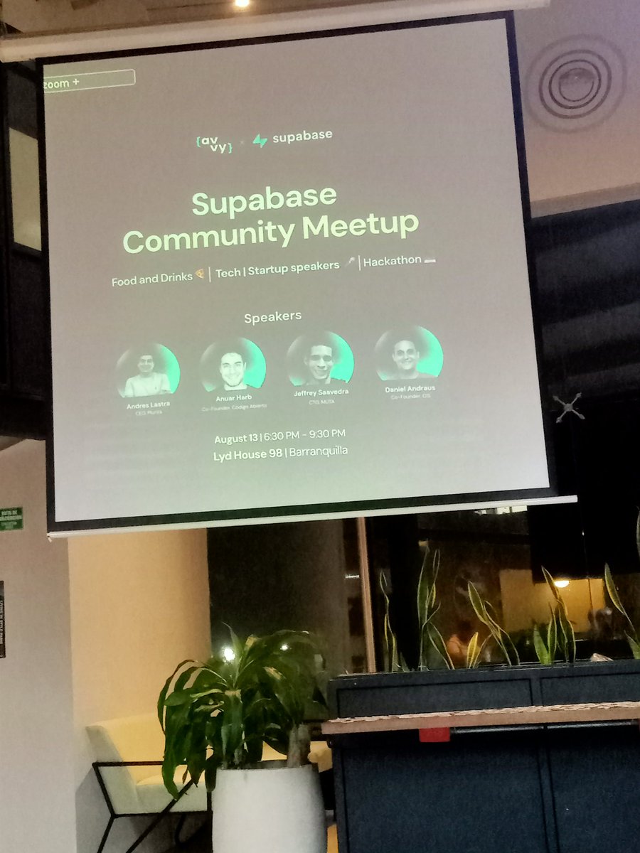 kaacuna20's tweet photo. Avvy-supabase, mi primera participación en una Hackathon, una excelente experiencia, y 3er lugar😅, nada mal para la primera vez!! https://t.co/M7yTwvvusK