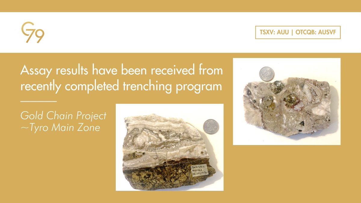 WestPointGoldUS's tweet photo. ICYMI π We have received the assay results from the recently completed trenching program along the Tyro Main Zone.
Read about the results here β‘οΈ https://t.co/xJYcVjpkCC
π¨π¦ TSXV: AUU | πΊπΈ OTCQB: AUSVF
#miningandexploration #Drillprogram #goldinvesting #newsrelease https://t.co/CGiqqgKmGo