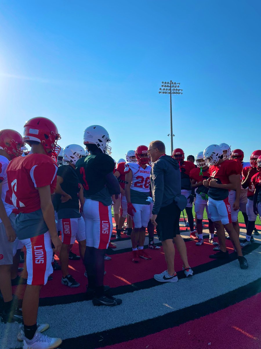 Greenville Lions Football tweet media