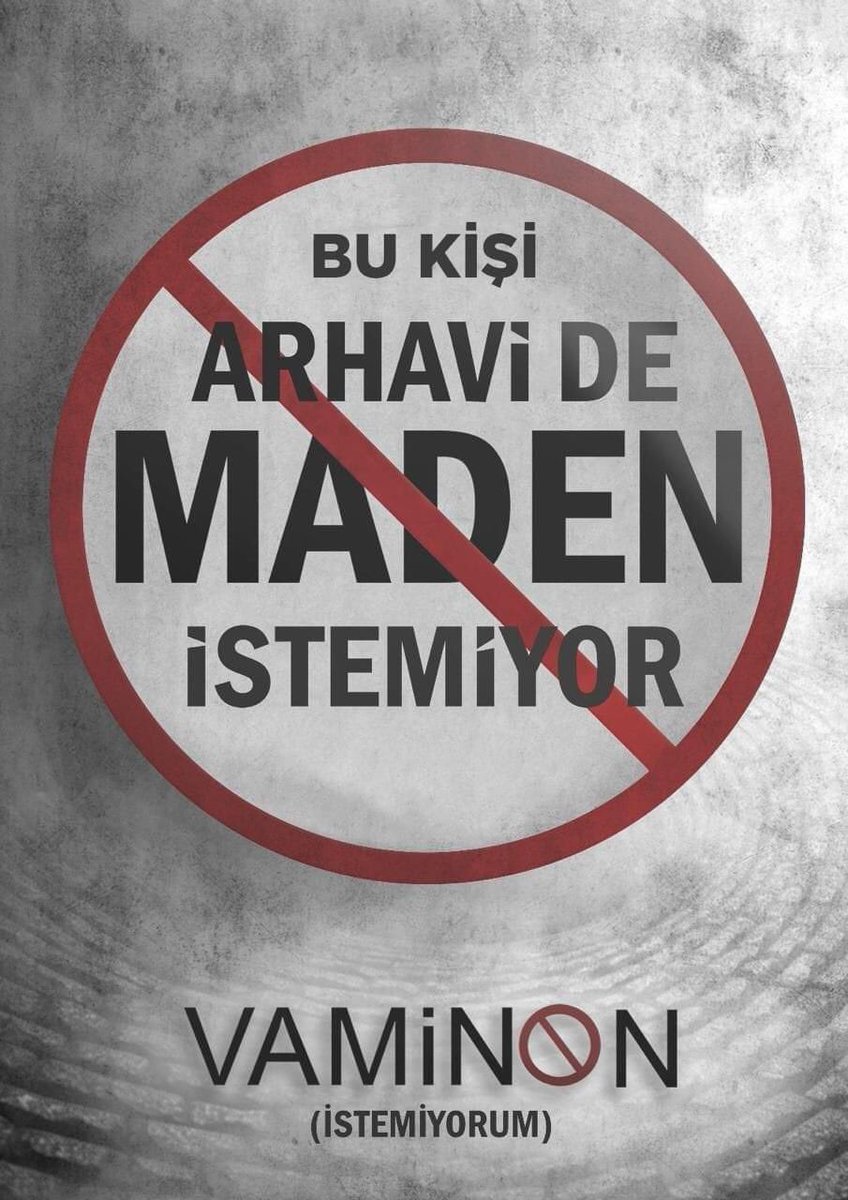 #Arhavidemadenehayır