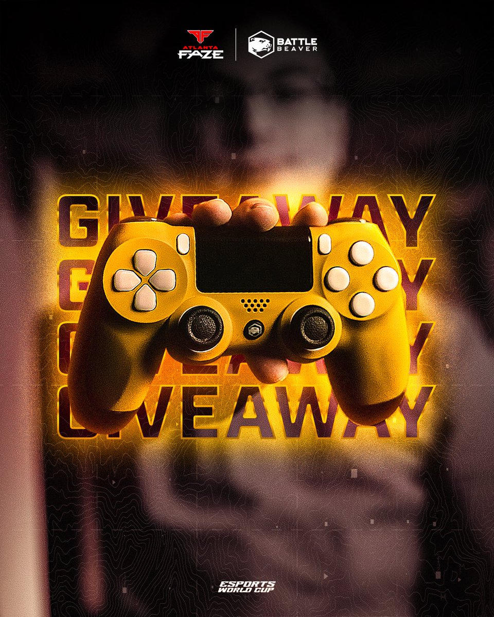 Atlanta FaZe (@atlfaze) on Twitter photo π WORLD CUP GIVEAWAY π
- 100% off a custom <a href="/BattleBeaver/">Battle Beaver</a> controller
- Must Follow <a href="/ATLFaZe/">Atlanta FaZe</a>, <a href="/BattleBeaver/">Battle Beaver</a> and <a href="/EWC_EN/">Esports World Cup</a>
- Like and Repost
Winners will be announced just before our first match on Thursday! π
#FaZeUp || #EsportsWorldCup π WORLD CUP GIVEAWAY π
- 100% off a custom <a href="/BattleBeaver/">Battle Beaver</a> controller
- Must Follow <a href="/ATLFaZe/">Atlanta FaZe</a>, <a href="/BattleBeaver/">Battle Beaver</a> and <a href="/EWC_EN/">Esports World Cup</a>
- Like and Repost
Winners will be announced just before our first match on Thursday! π
#FaZeUp || #EsportsWorldCup