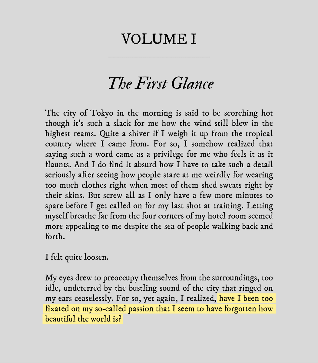 SincerelyCUE's tweet photo. ᅠ
ᅠ
                    ⸝  PAGE  1  OF  2
                  🗒️  ...  𝚃he 𝙵irst 𝙶lance
ᅠ
ᅠ https://t.co/OKFFr28o2M