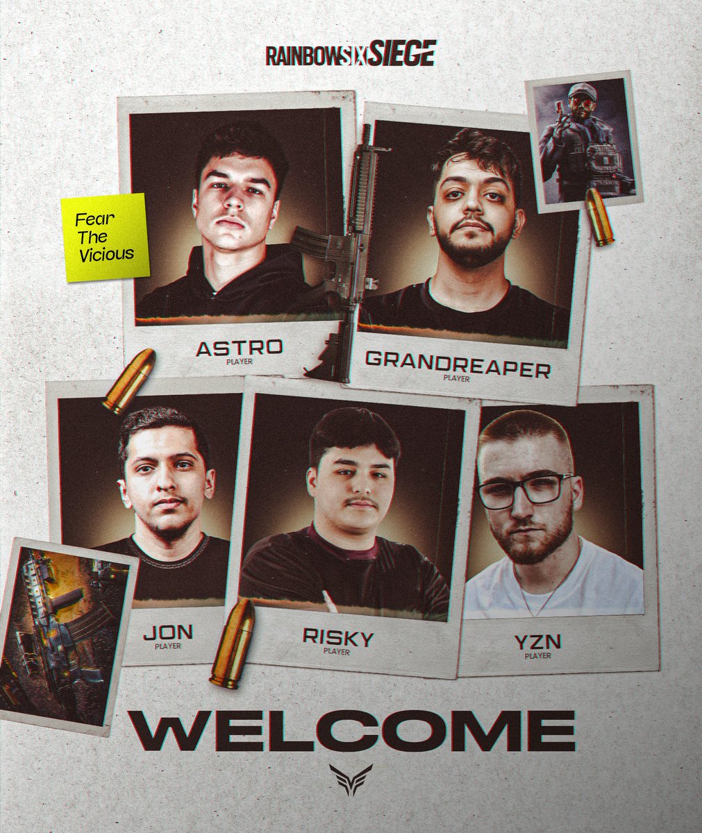 محاربين جدد ينضمون لجيش النخبة 🤩

رحبوا معنا بفريق Rainbow six siege 
🧠 <a href="/Rideoo_/">Rideoo</a>
👑 <a href="/GrandReaper_/">GrandReaper</a>
👑 <a href="/Muath_B1/">PureRisky</a>
👑 <a href="/yzn_r6/">yzn</a>
👑 <a href="/AstrooR6/">ASTRO</a>
👑 <a href="/xxJon10/">Ahmad</a>

جاهزين نفرض سيطرتنا على @SaudieLeagues
R6S SEL MAJOR 3 
#fearthevicious