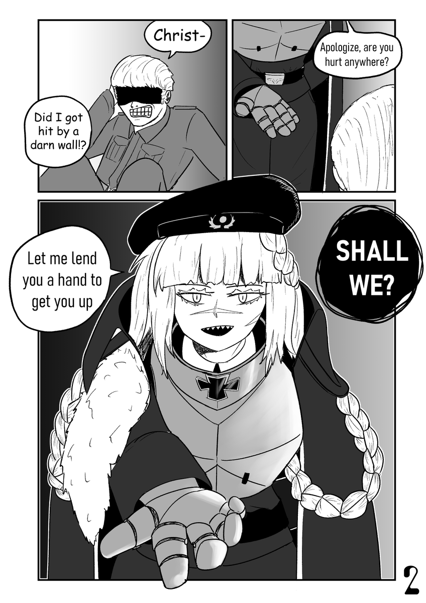 gtxona's tweet photo. Project: VANGUARD lil comic 2/5 https://t.co/TyNZvbyEwk
