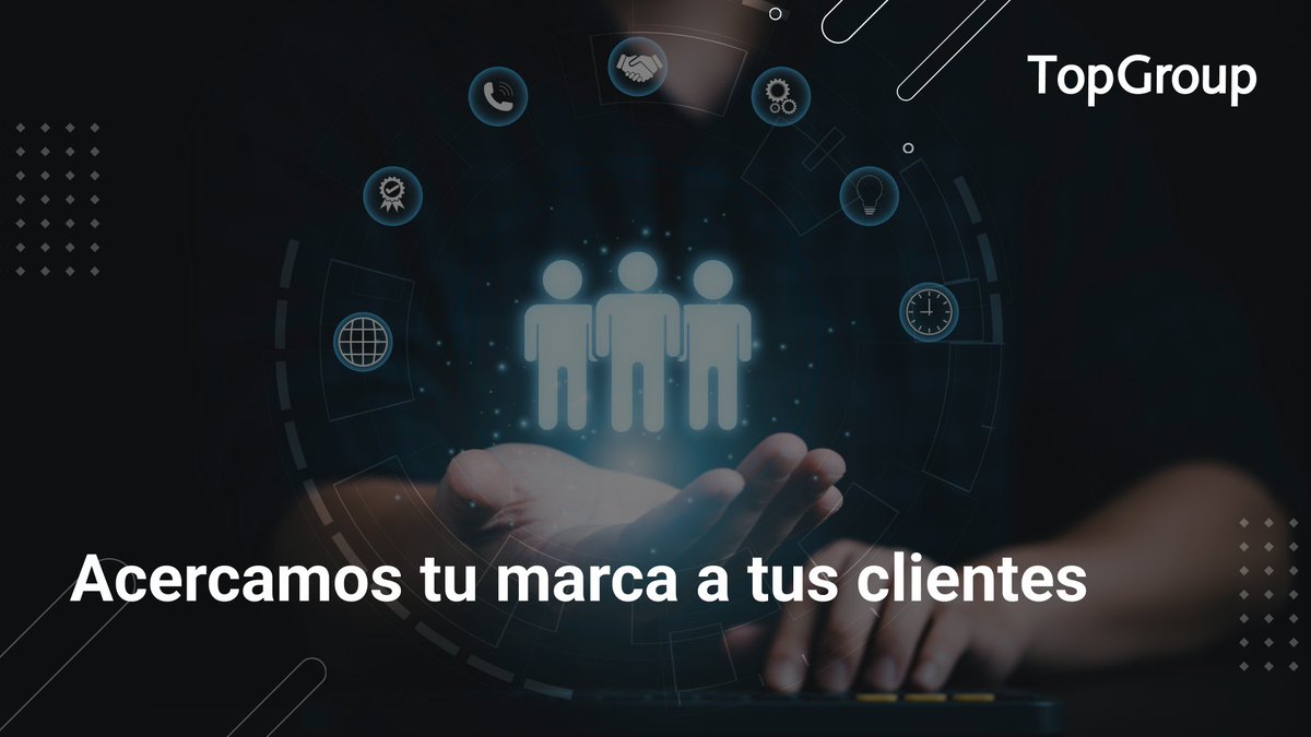 topgroup_tech's tweet photo. Nuestras soluciones #CustomerCentric potencian tu estrategia de marketing 🚀 Transformamos la experiencia de tus clientes, aumentando su lealtad y fortaleciendo tu marca. Captura insights profundos y construye relaciones duraderas. Lidera tu sector con #TopGroup 💯 https://t.co/PdDDCl8Rm7